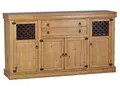 Produktbild: MiaMöbel Sideboard Mexico, aus massivem Pinienholz Honig