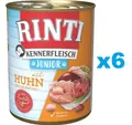 Produktbild: 6x400 g RINTI Kennerfleisch mit Huhn Junior getreidefrei für Welpen