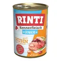 Produktbild: Rinti Kennerfleisch Junior Huhn 48x400g Nassfutter Sparpack 19,2kg
