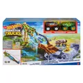 Produktbild: Mattel HJG32 - Hot Wheels - Monster Trucks - Rennstrecke mit 2 Fahrzeugen