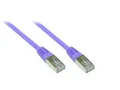 Produktbild: Good Connections Patchkabel, Cat. 6, S/FTP, PiMF, PVC, 250MHz, violett, 2m