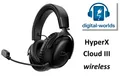 Produktbild: HyperX Cloud III wireless - Gaming Headset schwarz +++ OHNE ALLES +++