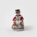 Produktbild: Villeroy & Boch Christmas des Spielzeugs Memory Schneemann Deko 36cm Porcella