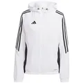 Produktbild: adidas Performance Trainingsjacke adidas Performance Tiro 24 Windbreaker Damen Kapuze schwarz|weiß XL (46/48)
