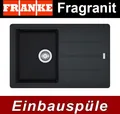 Produktbild: FRANKE BASIS BFG 611 Einbauspüle / Fraganit / Onyx / Excenter / 45 cm