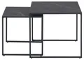 Produktbild: ACTONA GROUP Couchtisch Infinity Couchtisch Einscchubtische 2 stk., Marmor