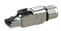Produktbild: Telegärtner 100023090 RJ45-Steckverbinder CAT 8.1 100023090 Stecker Polzahl Sensoren 8P8C Metall 1St.