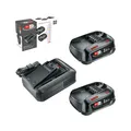 Produktbild: Bosch Starter-Set 18V (2 x 2,5 Ah + Ladegerät AL 18V-44) 1600A031T5