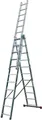 Produktbild: KRAUSE Vielzweckleiter CORDA silber 3x 11 Sprossen, H: 310,0 cm