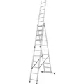 Produktbild: Krause Corda Vielzweck-Leiter 3 x 11 Sprossen