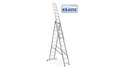 Produktbild: Krause Corda Drabina aluminiowa 3x11 030429