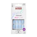 Produktbild: Künstliche Nägel Tips Gel Fantasy Hellblau M FJC03C von KISS 1 Stück