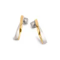 Produktbild: BOCCIA Damenschmuck Ohrstecker Reintitan Bicolor Satiniert Poliert 05035-03