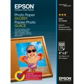 Produktbild: Epson Photo Paper Glossy 10x15 cm 500 Blatt 200 g Druckerpapier