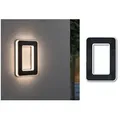 Produktbild: Solar LED Hausnummernleuchte inkl. wechselbarer Akku Nummer 0 inkl. wechselbarer Akku IP44 3000K 6lm Schwarz