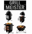 Produktbild: GRILLMEISTER Räucherofen 2 in 1 Grill Räuchern Grill Räuchertonne Barbecue NEU