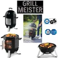Produktbild: GRILLMEISTER Räucherofen Grill Räuchern Grill Räuchertonne Barbecue NEU OVP