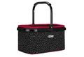 Produktbild: anndora Einkaufskorb mit stabilem Aluminiumrahmen, 22 l, Stoff durch Klettverschluss leicht abnehmbar zum Reinigen