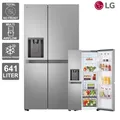 Produktbild: LG GSLC41PYPE Side-by-Side 641L LINEARCooling Total No Frost Prime Silver