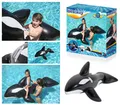 Produktbild: Bestway Aufblasbarer Jumbo Wal - XXL Aufblastier Luftmatratze Orca Schwimmtier