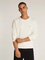 Produktbild: Tommy Hilfiger Rundhalspullover ESSENTIAL STRUCTURE CREW NECK mit Struktur und Label unifarben, casual, regular fit, Baumwolle, Rundhals
