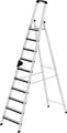 Produktbild: MUNK Günzburger Steigtechnik 42110 Aluminium Stufen-Stehleiter Arbeitshöhe (max.): 4.5m