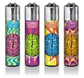 Produktbild: Clipper Feuerzeug 4er Set: (Brain Damage)