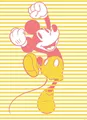 Produktbild: Komar Bild Mickey Unwind, Disney (1 St), Wandbild zur Dekoration im Kinderzimmer - ohne Rahmen