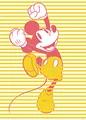 Produktbild: Komar Wandbild - Mickey Unwind - Größe: 50 x 70 cm - Disney, Kinderzimmer, Wandgestaltung, Bild