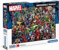 Produktbild: Clementoni 39411 Marvel Universe – 1000 Teile, Impossible Puzzle, Superhelden