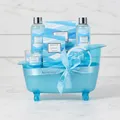 Produktbild: Badeset Frauen Geschenkset Wellness Ozeanduft Lotion Bad Salz Duftkerze