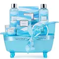 Produktbild: Badeset Frauen Wellness Geschenkset 100ml Body Lotion 150ml Bubble Bath