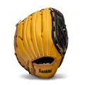 Produktbild: Franklin Sports Baseball- und Softball-Handschuh – Field Master – Baseball- und Softball-Handschuh – Hellbraun, 35,6 cm – Korbgeflecht