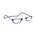 Produktbild: CliC Eyewear - Lesebrille - mit flexiblen Magneten - Original CLIC CLASSIC - Herren- und Damen-Lesebrille (3.5, blau)