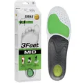 Produktbild: Sidas Unisex Kinder 3Feet Activ' Mid-Einlegesohlen Sohlen (46-48)