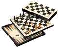 Produktbild: Philos 2514 - Schach Backgammon Dame Set, Feld 44 mm