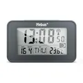 Produktbild: digitaler Funk-Wecker mit Mondkalender Beleuchtung Innenthermometer 2 Weckzei...