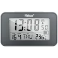 Produktbild: Mebus 51460 Funk Wecker Anthrazit Alarmzeiten 2