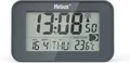 Produktbild: MEBUS Digitaler Wecker mit Thermometer, Grau