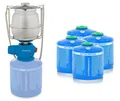 Produktbild: Campingaz Lumostar Plus PZ Piezozündung Lampe Laterne + 4x CV300 Plus Kartusche