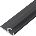 Produktbild: LYSEL® U-Laufschiene Kederschiene Kederleiste Aluminium Schwarz für Keder 6,0-9,0mm Länge 2, (1-tlg), 2000 x 15 x 30 mm [L x B x H] schwarz 1.5 cm x 200 cm x 3 cm
