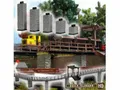 Produktbild: Busch 12387 Brückenpfeiler Feldbahn Grubenbahn 5 Stück H0 Bausatz Neu