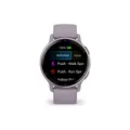Produktbild: Garmin vívoactive 5 Orchid intelligente Uhr mit Band Silikon Smartwatch