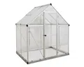 Produktbild: Palram Gewächshaus Bundle Treibhaus Set Pflanzen Hybrid 6 x 4 Aluminium silber