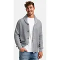 Produktbild: Indicode Strickjacke Herren INBrandox Herrenstrickjacke grau XL (56)