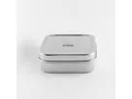 Produktbild: ECO Brotbox Lunchbox Classic Edelstahl Brotbox 13 x 13 x 4,5 cm, Edelstahl
