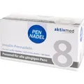 Produktbild: PEN-NADELN Universal 8 Kanülen 0,26x8 mm 100 St