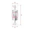 Produktbild: Kraftstofffilter SOFIMA S 3740 B