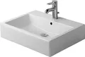 Produktbild: Duravit Waschtisch VERO mit Überlauf, Hahnlochbank, 600 x 470 mm 1 Hahnloch weiß