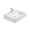 Produktbild: Duravit Vero Waschtisch 1 Hahnloch 600 x 470 mm - Weiß Hochglanz - 0454600000
